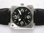 Bell Ross BR01-96 Big Date BR01-96 Black 46x46mm Automatic Midsize Watch