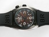 Bell Ross BR02 BR02 Carbon Finish Hexagonal Automatic Midsize Watch