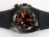 Bell Ross BR02 BR02 Carbon Finish PVD Case 44mm Midsize Watch