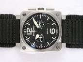Bell Ross BR03-94 BR 03-94 Quartz Chronograph 42x42mm Midsize Watch