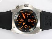 Bell Ross BR03-94 BR02 Steel Black Dial 44mm Stainless Steel Case Watch