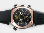 Bell Ross Chronograph BR02-92 Automatic Black Dial 44mm Watch