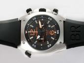 Bell Ross Chronograph BR02-94 46x46mm Midsize Quartz Chronograph Watch