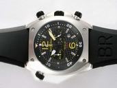 Bell Ross Chronograph BR02-94 Hexagonal Quartz Chronograph Watch