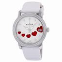 Blancpain Saint Valentin White Mother of Pearl Dial Ladies Watch 3400-4554-58B