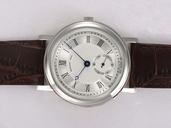 Breguet Classique Manual 5907BB12984 Manual Winding Round White Dial Watch