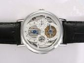 Breguet Classique Tourbillon 3755PR1E9V6 Mens 39mm Black Crocodile Leather Strap Watch