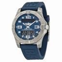 Breitling Aerospace Evo Blue Dial Rubber Men's Watch E7936310-C869BLPT3