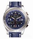 Breitling Airwolf E7936210/C787-3RT Blue Cow Leather Strap Round Mens Watch