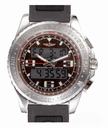 Breitling Airwolf E7936210/Q572-1RT Black Stainless Steel Strap 42mm Mens Watch