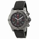 Breitling Avenger Black Dial Chronograph Rubber Men's Watch M133802C-BC73BKOR
