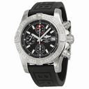 Breitling Avenger II Automatic Black Dial Black Rubber Men's Watch A1338111-BC32BKPT3