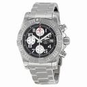 Breitling Avenger II Black Dial Chronograph Stainless Steel Automatic Men's Watch A1338111-BC33SS