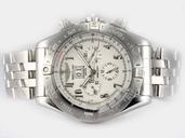Breitling Avenger Seawolf Chrono A7339010-C755SS White Dial Automatic 49mm Watch
