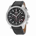 Breitling Bentley Barnato Black Dial Black Leather Automatic Men's Watch A2536824-BB11BKLT