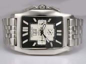 Breitling Bentley Flying B Chronograph Black Dial Steel Mens Silver Stainless Steel Strap Watch