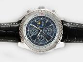Breitling Bentley Mark VI Complications 19 H29362 Stainless Steel Case 42mm Blue Dial Watch