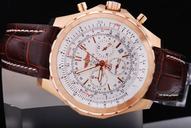 Breitling Bentley Motors 25362 Rose Gold Case Round Midsize Watch