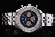 Breitling Bentley Motors 6.75 A44362 Mens 48.7mm Stainless Steel Case Watch