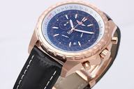 Breitling Bentley Motors 6.75 K4436212-G574BRLD Round Stainless Steel Case Blue Dial Watch