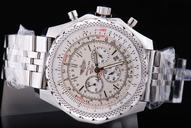 Breitling Bentley Motors 6.75 Steel Brown Dial Automatic 44mm Midsize Watch