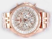 Breitling Bentley Motors A2536212/C618-SS 49mm Red Dial Watch
