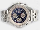Breitling Bentley Motors GT A13362 Automatic Stainless Steel Bezel Blue Dial Watch