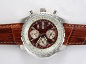Breitling Bentley Motors GT A13362 Mens Stainless Steel Case Stainless Steel Bezel Watch