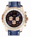 Breitling Bentley Motors GT Racing A25363 Round Automatic Black Dial Watch