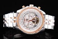 Breitling Bentley Motors Mulliner Tourbillon Beige Dial 49mm Mens Automatic Watch