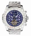 Breitling Bentley Motors Mulliner Tourbillon H18841 Automatic Blue Dial Round Watch