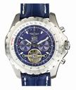 Breitling Bentley Motors Mulliner Tourbillon H18841 Blue Cow Leather Strap 48.7mm Blue Dial Watch