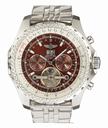 Breitling Bentley Motors Mulliner Tourbillon H18841 Brown Dial Stainless Steel Case 48.7mm Watch