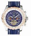 Breitling Bentley Motors Mulliner Tourbillon L18841 Blue Dial 48.7mm Tourbillon Watch