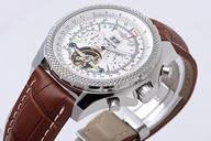 Breitling Bentley Motors Mulliner Tourbillon L18841 Round White Dial Watch