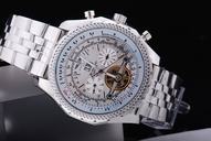 Breitling Bentley Motors Mulliner Tourbillon L18841 White Stainless Steel Strap Round Mens Watch