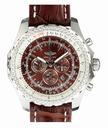 Breitling Bentley Motors T A2536212/Q565 Mens 48.7mm Brown Cow Leather Strap Watch