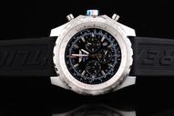 Breitling Bentley Motors T A25363 Stainless Steel Case Black Dial Watch