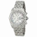 Breitling Chrono Galactic Mother of Pearl Diamond Dial Men's Watch A13358LA-A578SS