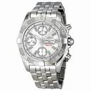 Breitling Chrono Galactic Silver Dial Men's Watch A13358L2-A683SS
