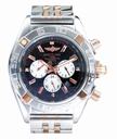 Breitling Chronomat B01 AB011012/C788-SS Silver Stainless Steel Strap 43.5mm Blue Dial Watch