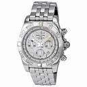 Breitling Chronomat B01 Antarctica White Chronograph Men's Watch AB011011-A690SS