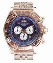 Breitling Chronomat B01 IB011012/C784-TT Rose Gold Case Round Black Dial Watch