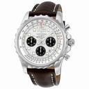 Breitling Chronospace Automatic Silver Dial Brown Leather Men's Watch A2336035-G718BRLT