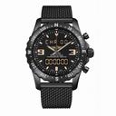 Breitling Chronospace Black PVD Stainless Steel Men's Watch M7836622-BD39SS
