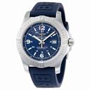 Breitling Colt Blue Dial Blue Rubber Men's Watch A7438811-C907BLPT3