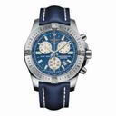 Breitling Colt Chronograph Blue Leather Quartz Ment Watch A7338811-C905BLLT