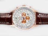 Breitling Cosmonaute Chronograph D2232212/G527 46mm Automatic White Dial Watch