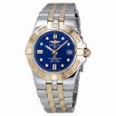 Breitling Galactic 30 Diamond Blue Dial Ladies Watch C71340L2-C816TT