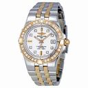 Breitling Galactic 30 Diamond White Dial Ladies Watch C71340LA-A715TT